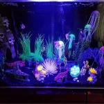 Merülő 10 LED-es RGB medence világítás távirányítóval