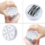 Merülő 10 LED-es RGB medence világítás távirányítóval