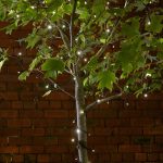 Napelemes kerti fényfüzér 50 LED-es