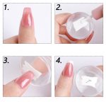 Szilikon körömnyomda fej szett sablonokkal 