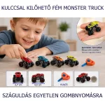 Kulccsal kilőhető fém Monster Truck