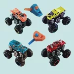 Kulccsal kilőhető fém Monster Truck