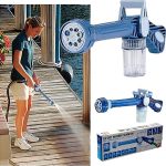 EZ JET multifunkciós szórópisztoly, beépített tisztítószer adagolóval, 8 állásos szórófejjel