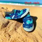 Mintás, gyerek strandcipő, vízicipő, tengeri cipő fiús 26-35 