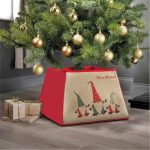 Karácsonyfa szoknya, karácsonyfatalp takaró szögletes 