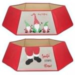 Karácsonyfa szoknya, karácsonyfatalp takaró szögletes 