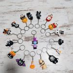 Halloween kulcstartó, táskadísz