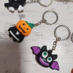 Halloween kulcstartó, táskadísz