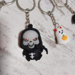 Halloween kulcstartó, táskadísz