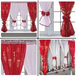 Karácsonyi készrevarrt függöny 400x150cm