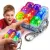 Világító Fidget Keychain Cube klikkelő stresszoldó billentyűzet kulcstartó 9 gombos