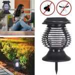 2 az 1-ben napelemes esti fény és rovarcsapda lámpás 