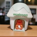 Gomba alakú éjjeli lámpa capybarával , led usb