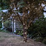 Napelemes kerti fényfüzér 50 LED-es