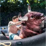 INTEX InflataBull felfújható bika lovaglómatrac, rodeo medencejáték
