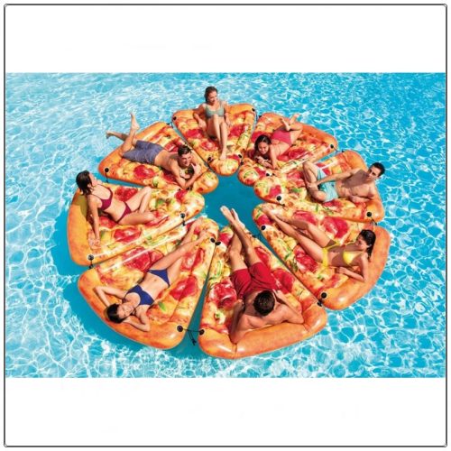 Intex óriás pizza szelet matrac, 175x145cm 