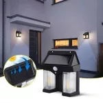 Napeleme mozgásérzékelős kültéri LED lámpa SH114 