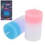 Varázslatos, színváltós valódi gyertya ledekkel