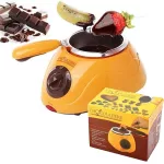 Csokoládé fondue kiegészítőkkel 