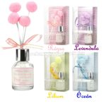 Pálcás illatosító, aroma diffúzor pom-pommal