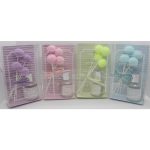 Pálcás illatosító, aroma diffúzor pom-pommal