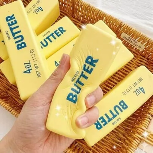 Puha vaj squishy stresszoldó slow-rising butter