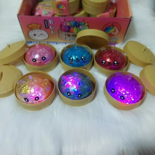 Szivárványos Unikornis Squishy Dumpling Rainbow Mystery Unikorn 