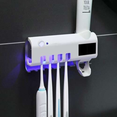 UV fényes fogkefe sterilizáló fogkrémadagolóval
