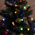 Mini gömb fényfűzér 200 db LED izzóval,10 méter hosszú, USB csatlakozóval