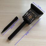  Vintage stílusú napelemes kerti lámpa, leszúrható és falra szerelhető, 2 db