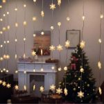 Karácsonyi hópehely LED fényfüzér – 5 méteres, 8 programos dekoráció beltéri és kültéri hangulatvilágításhoz