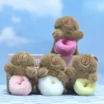 Capybara plüss, csuklóra tehető kicsiknek