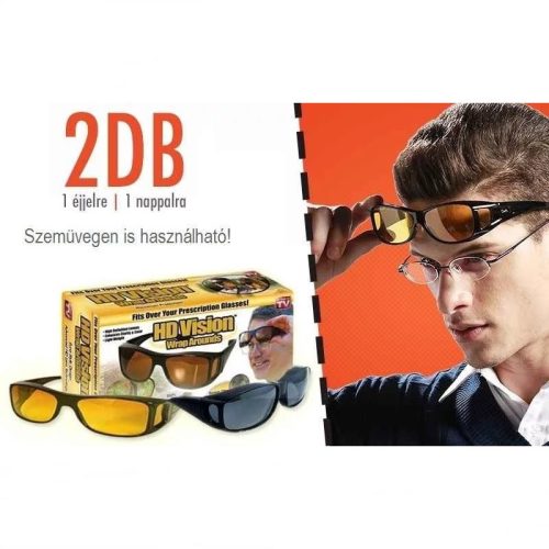 HD Vision vezetést segítő szemüvegek nappali és éjszakai vezetéshez