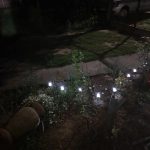 Leszúrható, napelemes gomba , LED szolár , 480cm 