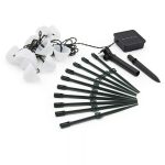 Leszúrható, napelemes gomba , LED szolár , 480cm 