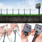 Leszúrható, napelemes gomba , LED szolár , 480cm 