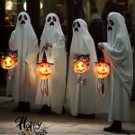 Halloween szellem lepel jelmez