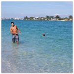 Water Ball, vízen pattogó labda 6cm 