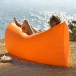 Lazy Bag pumpa nélküli, levegővel tölthető matrac hordtáskával - választható színekben