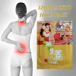 Izomlazító hőtapasz, gyömbér melegítő tapasz 10db 