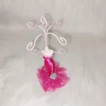 Dekoratív ékszertartó állvány, bábu, hölgy. Mannequin 