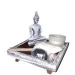 Asztali Zen kert kis Buddhával 