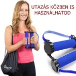 Automatikus visszahúzású edzőkötél egyenletes ellenállással – teljes testes otthoni edzéshez