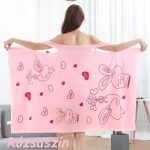 Törölközőruha, mikroszálas, gyorsan száradó, strand törölköző