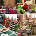 Grincs párnahuzat karácsonyra 45x45cm