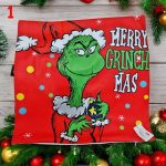 Grincs párnahuzat karácsonyra 45x45cm