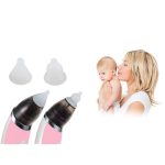 Multifunkciós, elektromos, akkumlátoros, vákuumos fül-orrszívó , pórustisztító fejekkel 2in1