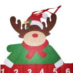 Mikulás, Rénszarvas, Hóember adventi naptár, kalendárium 