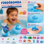 Fürdőbomba fürdőgolyó meglepetés játékkal Sellő