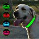 Világító kutyanyakörv, LED-es